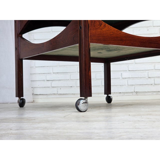Danish Modus Side Table in Teak by Kristian Vedel for Søren Wiladsen, 1974 For Sale - Image 14 of 16