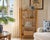 Vintage Mid-Century 4-Tier Bamboo Folding Etagere Bookshelf For Sale - Image 10 of 12