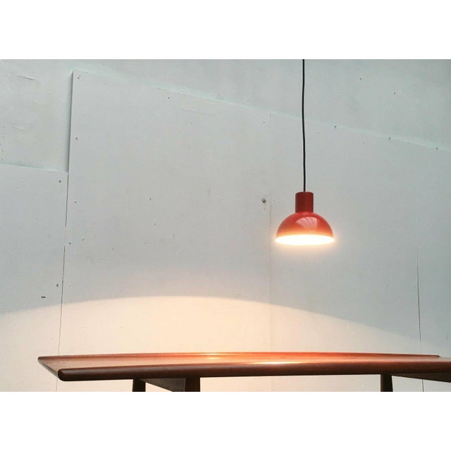 Mid-Century Danish Metal Bunker Mini Pendant Lamp by Johannes Hammerborg for Fog & Mørup, 1970s For Sale - Image 14 of 18