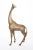 Mid 20th Century Hollywood Regency Large Brass Giraffes - a Pair For Sale - Image 5 of 13
