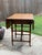 Faux Bamboo Drop Leaf Coffee & Game Table For Sale - Image 4 of 10