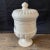Ceramic Antique Italian Apothecary Jar Venetian Verbena Porcelain Urn Large For Sale - Image 7 of 10