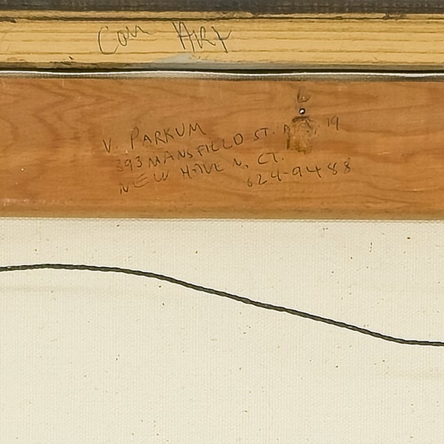 Paint 1980s A Trip to Snow-Covered Mountain - Virginia Cohn Parkum, C. Unknown For Sale - Image 7 of 8