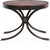 French Pair of French Lava Stone and Wrought Iron Tables, C. 1970 For Sale - Image 3 of 8