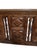 Wood 1970s Wood Queen Headboard Carved Medium Tone For Sale - Image 7 of 12