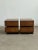 Brown 1990s Post Modern Stacked Nightstands - Pair For Sale - Image 8 of 12