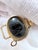 Mid‑Century Carved Semi-Precious Gemstone Scarab Bracelet • 12k Gf Clasp • Egyptian Revival For Sale - Image 13 of 13