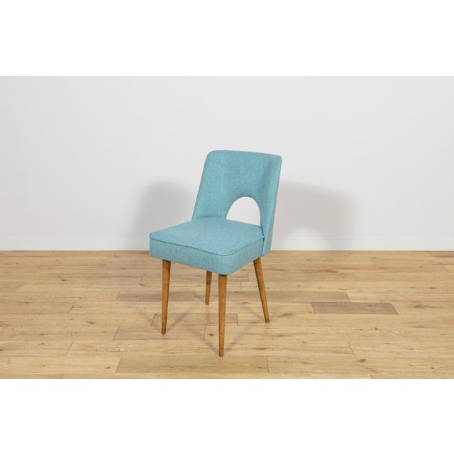 1960s Shell Chairs from Bydgoszcz Furniture Factory, Poland, 1960s, Set of 6 For Sale - Image 5 of 17