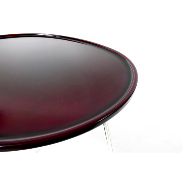 Italian Vintage Baisity Side Table by Antonio Citterio for B&B Italia, 1980 For Sale - Image 13 of 18