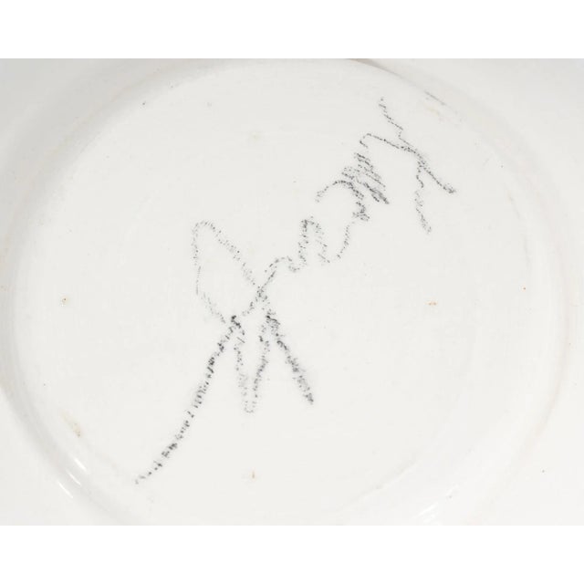 White Studio Pottery Bowl Signed by Artist Madeline Kaczmarczyk For Sale - Image 8 of 10