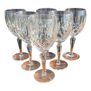 1990s Lady Anne Water Goblets - Set of 6