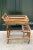 Arts & Crafts Rattan-Wicker Bar Cart For Sale - Image 3 of 11