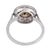 1920s French Art Deco Gia 1.53 Carat Diamond 18k White Gold Engagement Ring, Size 6.25 For Sale In Los Angeles - Image 6 of 6