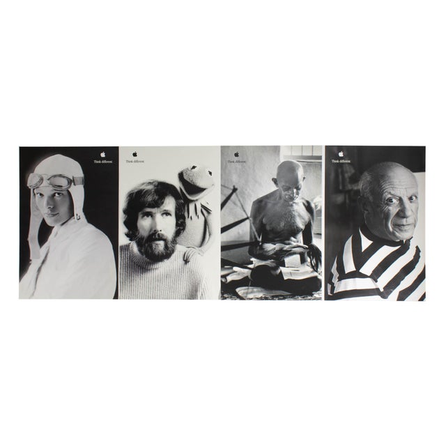1998 Apple “Think Different” Poster Set | Chairish