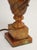 Midcentury Carved Amber-Colored Onyx Table Lamp For Sale - Image 9 of 12