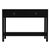 Spritely Home Accent Furniture Lark 44 in. W Rectangular Wood 2 Drawer Console Table with Lower Open Shelf, Washed Black For Sale - Image 4 of 8