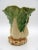 Vintage Ceramic Bok Choy Cabbage Figural Majolica Planter Vase For Sale - Image 11 of 11