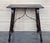 19th Spanish Side Table with Cared Turned Legs and Iron Stretcher For Sale - Image 16 of 18