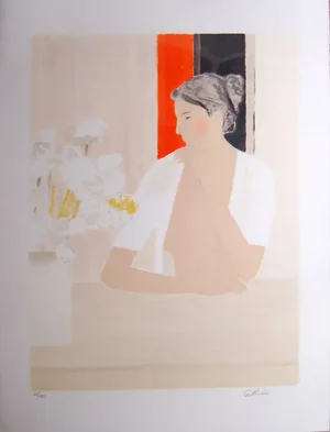 Bernard Cathelin - Untitled (Portrait)