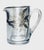 Traditional Vintage Sterling Silver Overlay Clear Glass Sugar and Creamer Set Art Nouveau For Sale - Image 3 of 6