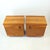 Mid-Century Bedside Tables in Shellack Walnut, Former Czechoslovakia, 1960s, Set of 2 For Sale - Image 9 of 13