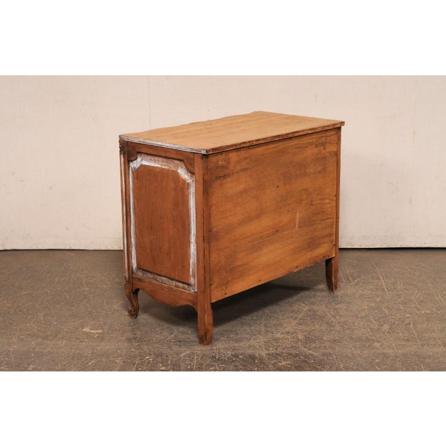 Vintage Serpentine Commode With Rococo Pulls For Sale In Atlanta - Image 6 of 11