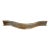 Antique Early 19th Century English George III Brass Fireplace Hearth Fender for the Mantel Circa 1800 For Sale