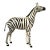 Late 20 Century Zebra Sculpture Leather Wrapped XL Statue Vintage Safari Whimsical Decor For Sale