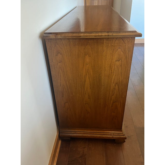 Vintage Drexel Esperado Mid Century Nine Drawer Dresser Solid Wood, Rare Collection For Sale In New York - Image 6 of 18