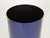 Italian Blue, White & Black Enameled Metal Umbrella Stand, 1960s For Sale - Image 9 of 14
