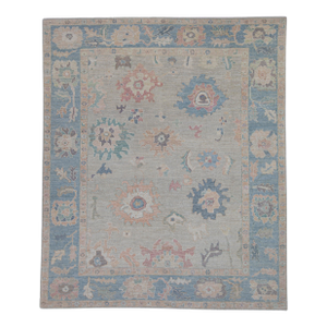Turkish Oushak Rug 8'6" x 10'1"