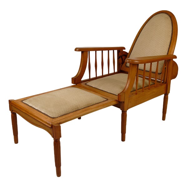 Morris Lounge Chair in Beech, France, 1925 For Sale