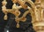 Large Early 1900s Painted and Gilded Wooden Chandelier From Italy, 72.5 X 49 In For Sale - Image 9 of 18