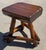 Old Hickory Plank Stool with three legs and all hand carved.This funky stool was made by a wood worker in the 1940's in...