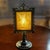 1980s Guardian Angel Lithophane Victorian Accent Lamp Featuring a Translucent Porcelain Panel Illuminated From Behind For Sale - Image 11 of 11