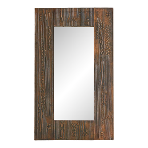 Italian Copper Wall Mirror by Victor Cerrato, 1960s