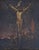 17th-Century Baroque Crucifixion with Centurion, After Lucas Cranach the Elder Evocative 17th-century Baroque oil on...