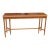 Century Furniture Compositions Collection Neoclassical Inlaid Mixed Wood Sofa Console Table For Sale