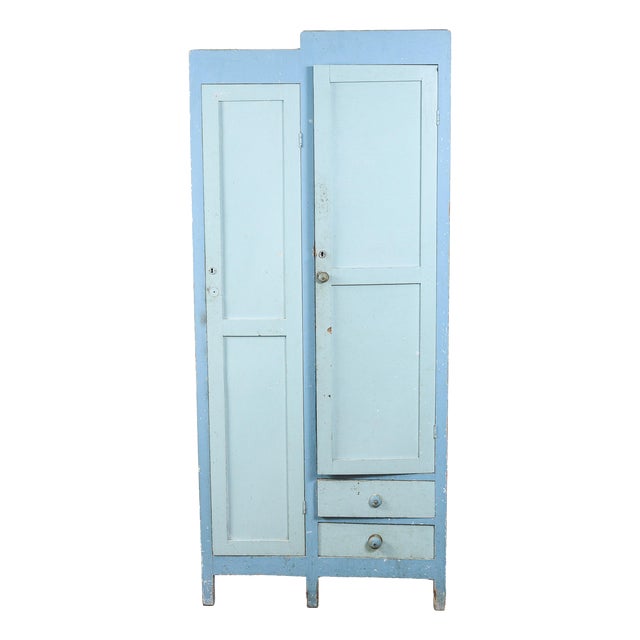 Vintage Painted Kitchen Sideboard, 1950s For Sale
