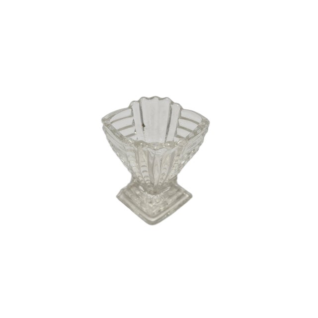 Art Deco Toothpick Case from Hortensja Glasswork, 1930s For Sale - Image 4 of 13