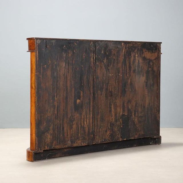 Louis Philippe Credenza in Walnut For Sale - Image 9 of 10