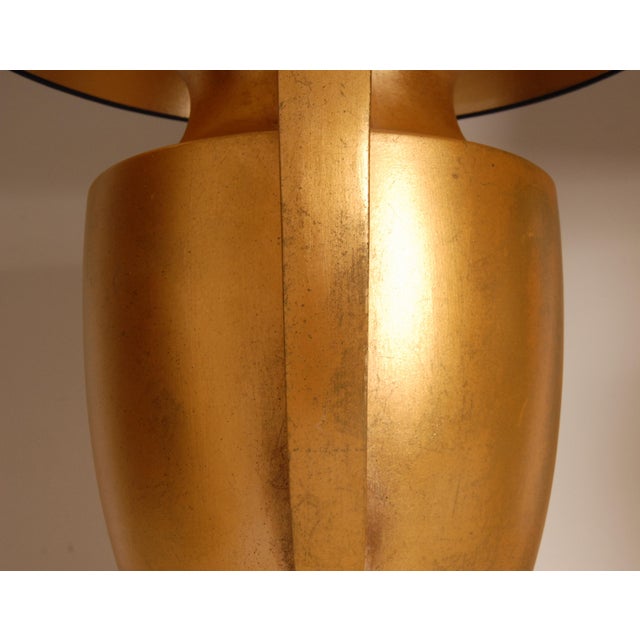 Vintage Italian Etruscan Vase Lamps Traditional Gold Table Lamps Style the Etrusque - a Pair For Sale - Image 14 of 15