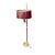 Vintage English Floor Lamp in Brass For Sale - Image 4 of 4
