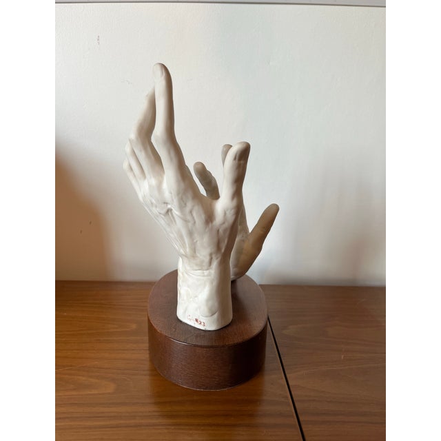 Cybis Porcelain.This evocative study of Arturo Toscanini’s hands was originally titled The Symphony of a Conductor’s Hands...
