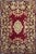 Spanish hand-knotted wool rug, possibly from the Royal Tapestry Factory, first half of the 20th century. Crimson red...