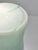 Light Green Contemporary Murano-Style Italian Sea Green Blue Ruffled Swirl Tall Vase For Sale - Image 8 of 8