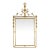 Substantial Vintage Neoclassical Regency Style Wall Mirror For Sale