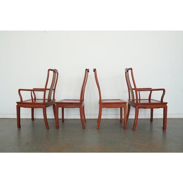 Vintage Chinese Chippendale Dining Chairs (Set of 8) For Sale - Image 12 of 18