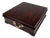 Gorgeous Mahogany Stained Jewelry Box for Women or Men, Pre-Owned For Sale