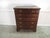 Item 87248: Kittinger Williamsburg Adaptation solid mahogany chest of drawers. Age:1980's. Details: Dovetailed drawers....
